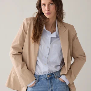 Bestseller getailleerde blazer katoenblend