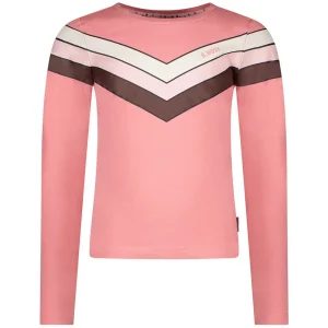 B.Nosy - Lange mouw T-shirts - 2329.60.0009 - Roze