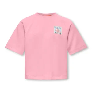 Kogada Ss Loose Top Swt - Licht Roze