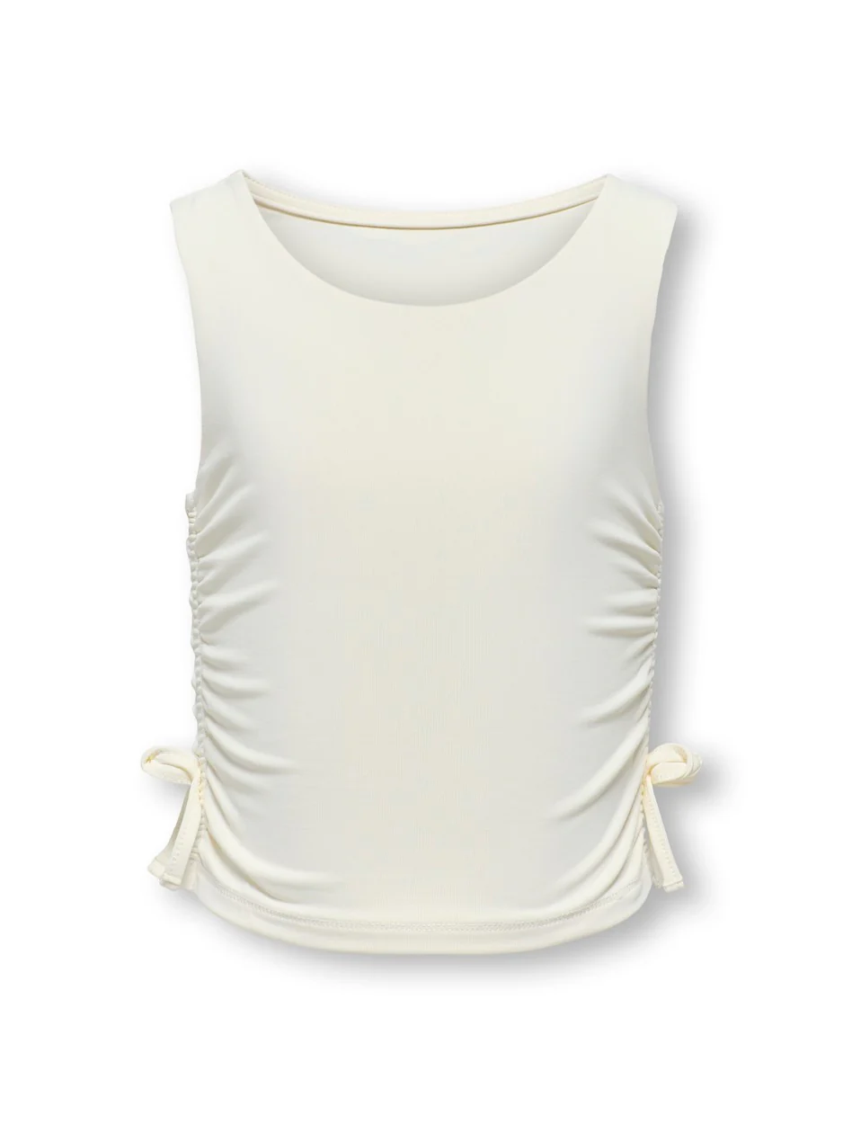 Kogea Sl Ruching Top - Ecru - Afbeelding 2