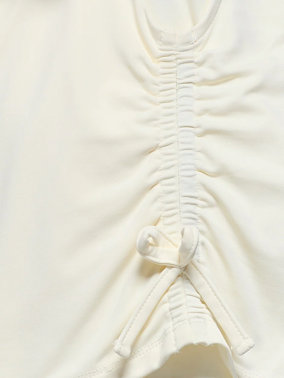 Kogea Sl Ruching Top - Ecru - Afbeelding 4