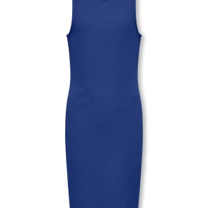 Kogbelfast Life Sl Mide Dress Noos - Kobalt