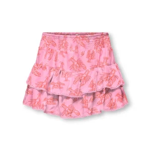 Kogglow Life Taped Edge Skort Aop Wvn - Roze Dessin
