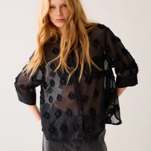 A-lijn blouse 3D-dots