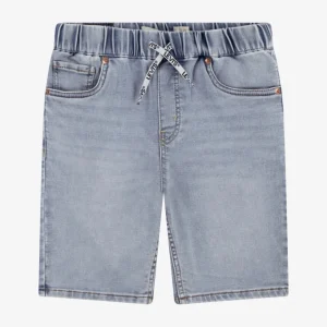 Dobby Short - Blue Denim