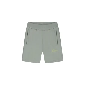 Stripe Signature Short - Olijf