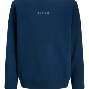 Jcopoint Sweat Badge Crew Neck Bf Jnr - Navy