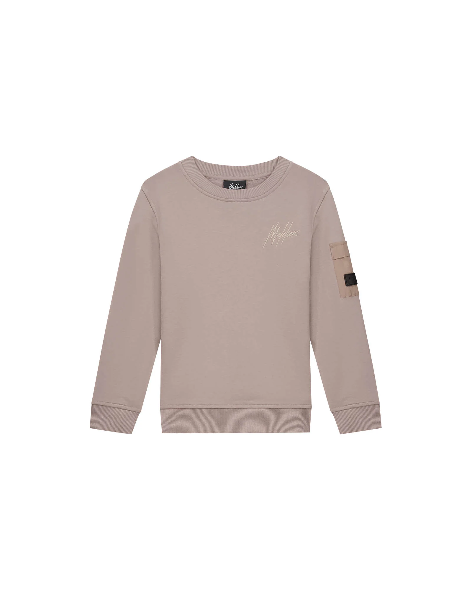 Nylon Pocket Sweater Crewneck - Steel - Afbeelding 2