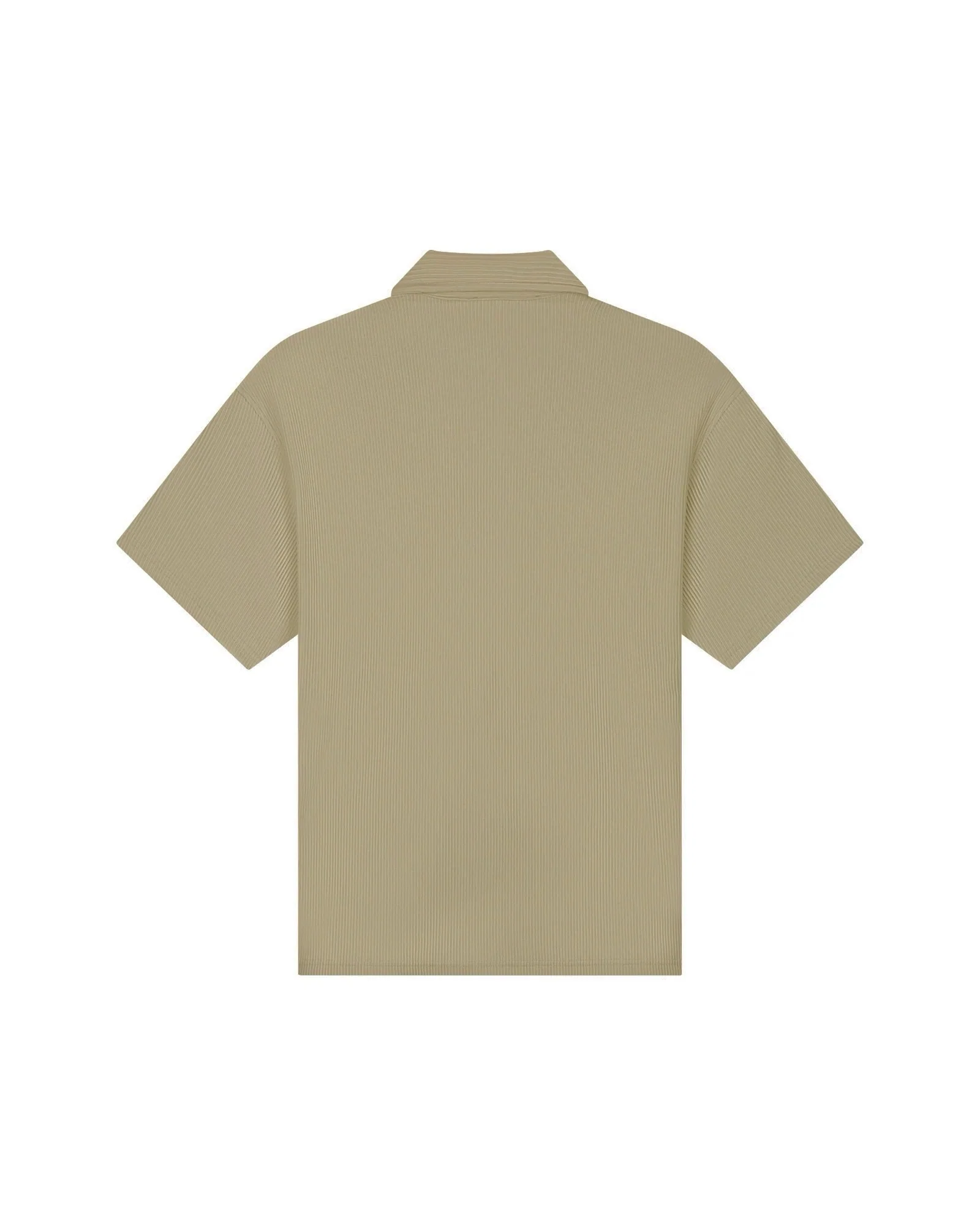 Rib Shirt - Olijf - Afbeelding 3