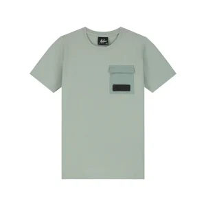 Nylon Pocket T-shirt - Olijf
