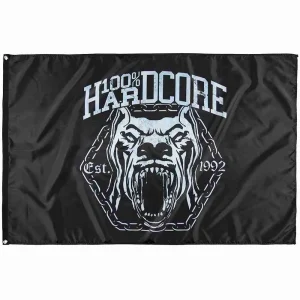 100% Hardcore Hardcore vlag *Dog-2*