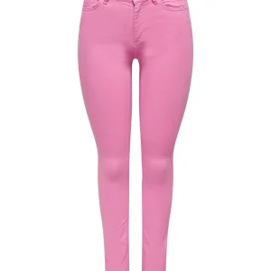 Onlblush Mid Slim Long Slit Pant Pn - Roze