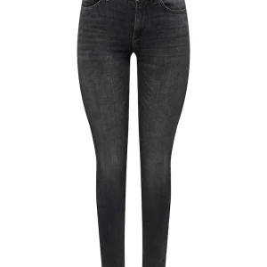 Onlblush Mid Sk Dnm Rea967 - Black Denim