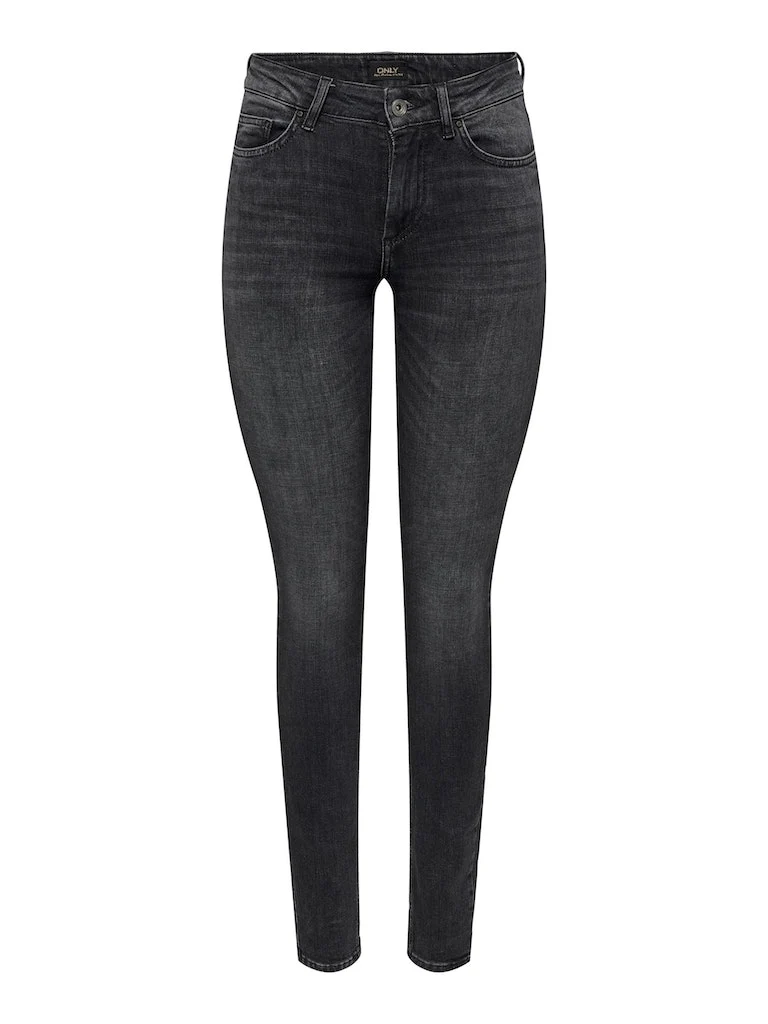 Onlblush Mid Sk Dnm Rea967 - Black Denim - Afbeelding 2