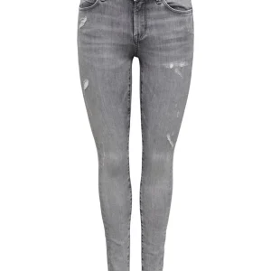 Onlwiser Blush Mid Sk Fg320 - Grey Denim