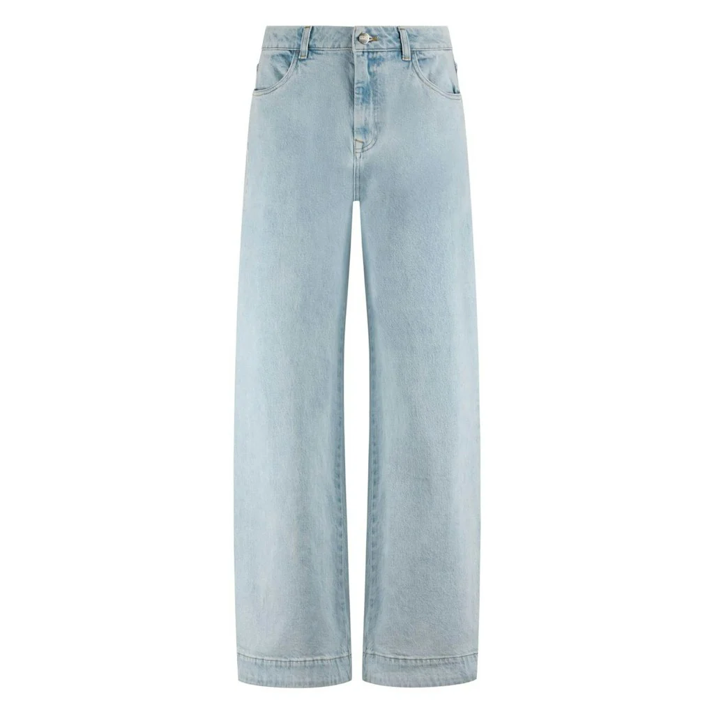 Abby Pants Denim Strass - Blue Denim - Afbeelding 2