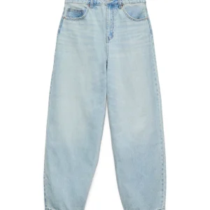 Vmbillie Hr Barrel Ank Jeans Mix Ga Noos - Blue Denim