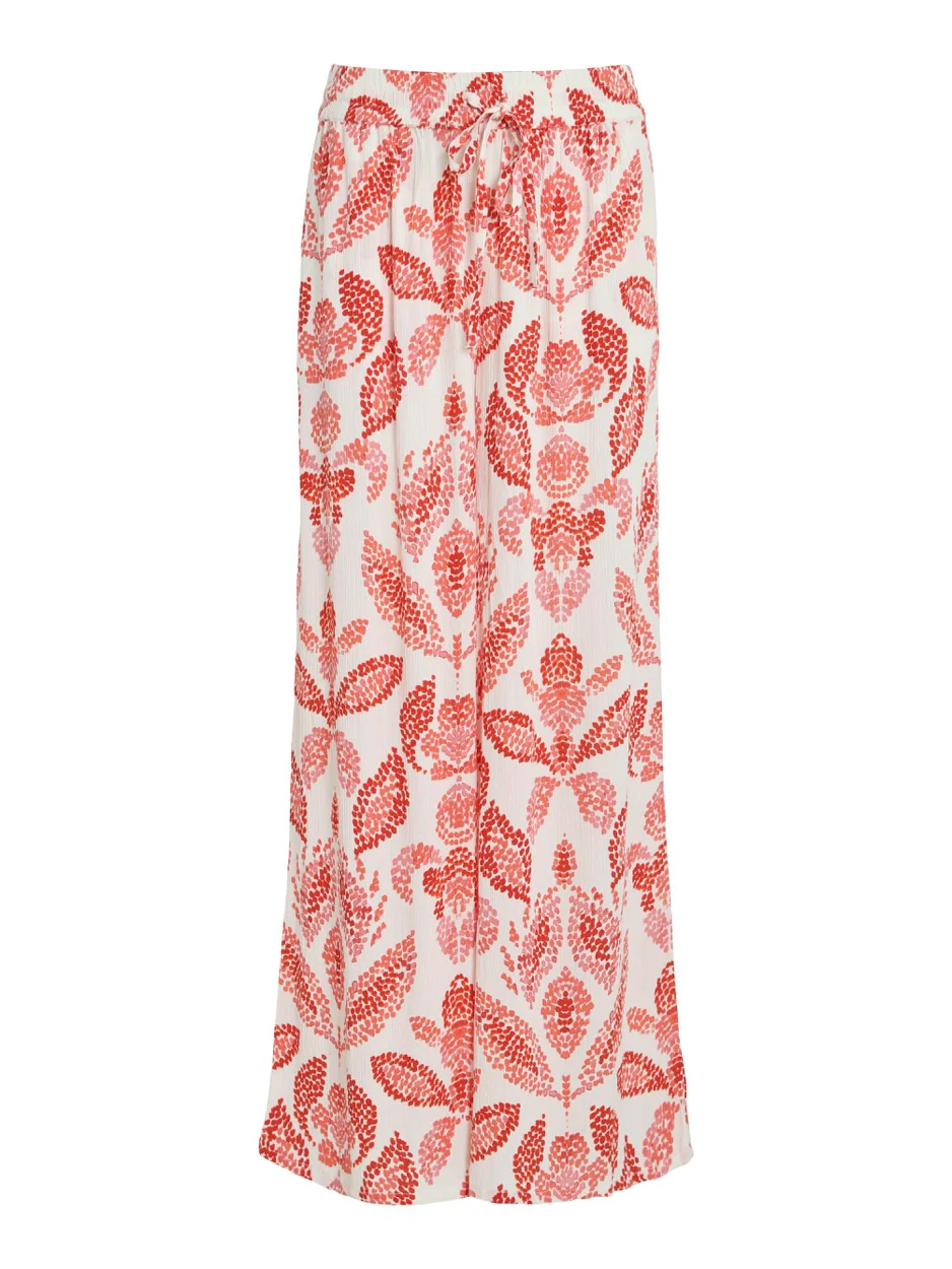 Vijinke Ada Hw Pants - Wit Dessin - Afbeelding 2