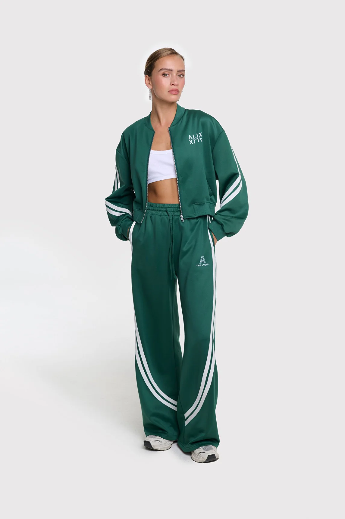 Tapes Traing Pants - Groen - Afbeelding 4