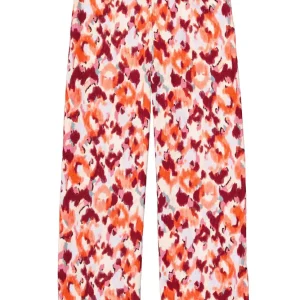 Garcia - Lange broeken - 4109.49.0015 - Rood Dessin