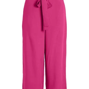 Vienna Hw Culotte Pants - Fuchsia