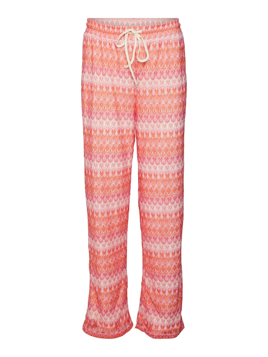Vmdicte Hw Lining Pant Jrs - Roze Dessin - Afbeelding 2