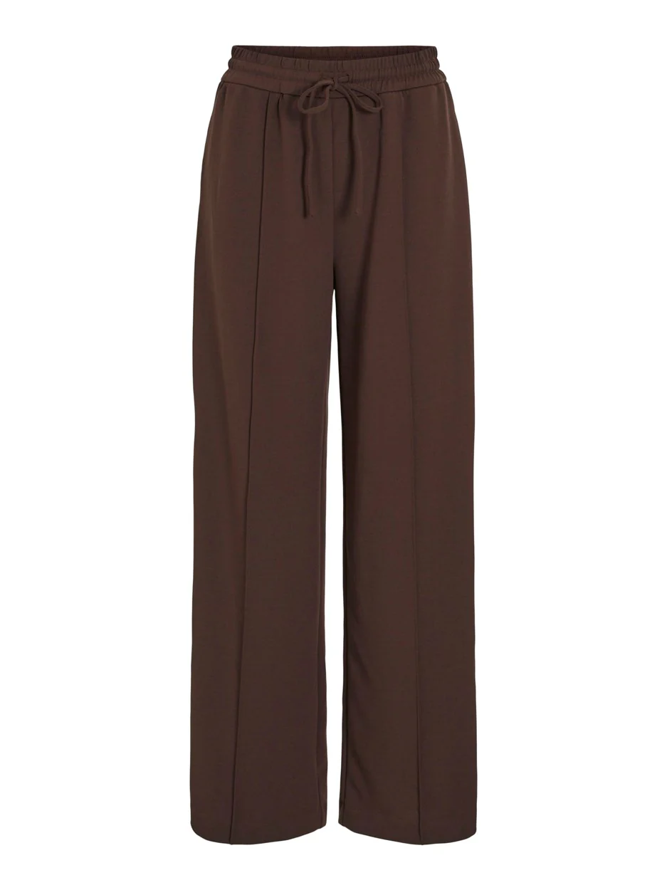Viclua Hw Wide Pants-noos - Bruin