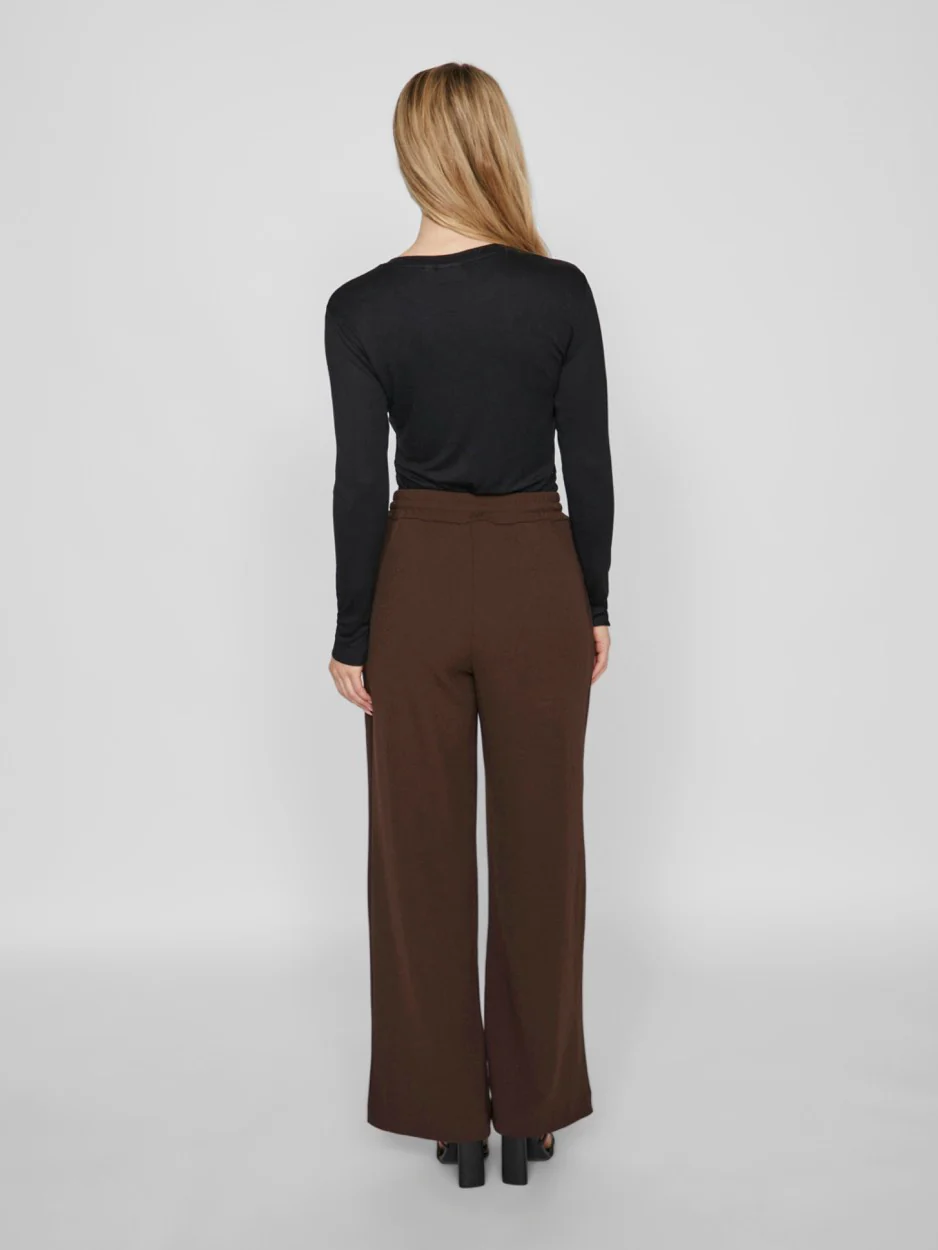 Viclua Hw Wide Pants-noos - Bruin - Afbeelding 5