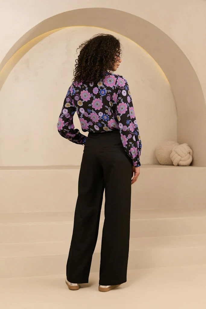 Trouser Amelia - Zwart - Afbeelding 4