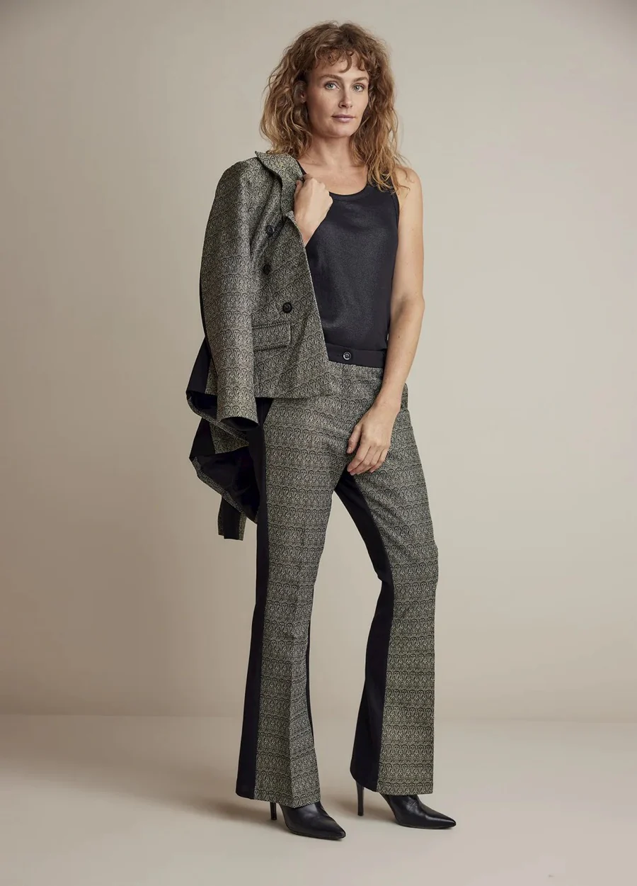 25years: Trousers Ornament - Zwart Dessin - Afbeelding 6