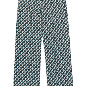 Garcia - Lange broeken - 4109.89.0167 - Zwart Dessin