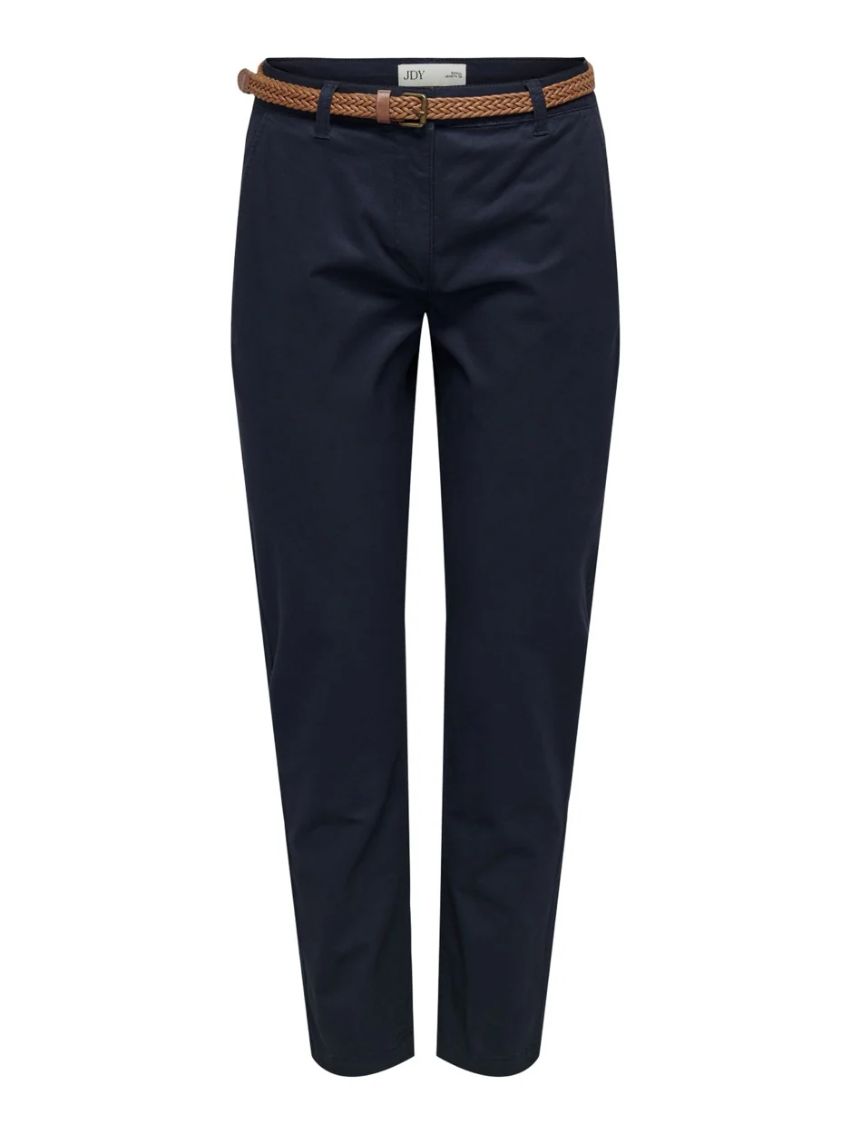 Jdychicago Mw Belted Chino - Navy