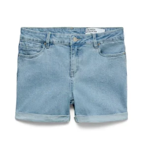 Vmluna Mr Fold Shorts Mix Ga Noos - Blue Denim