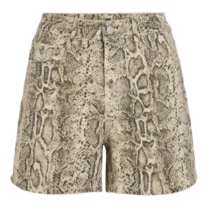 Vichia Rw Denim Short - Bruin Dessin