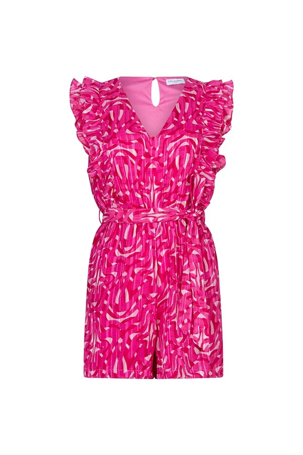 Playsuit Elle - Roze Dessin - Afbeelding 2