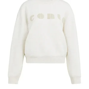 Sweater Met Artwork - Beige