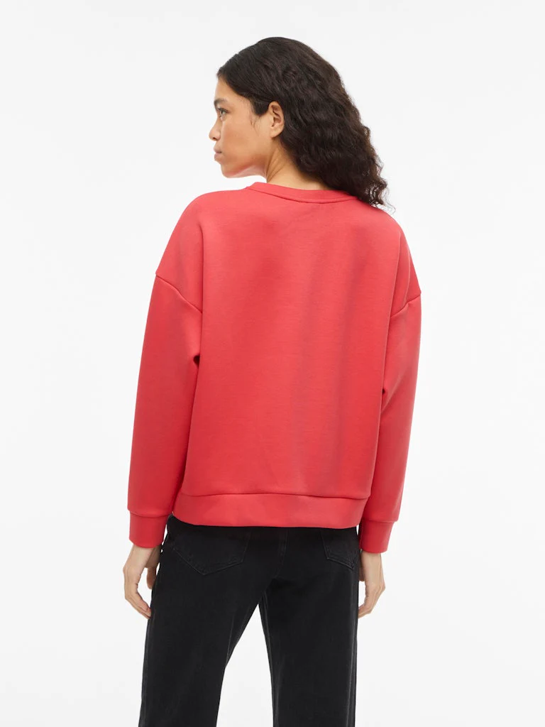 Visiffi Imagine O-neck L/s Top/pb - Koraal Rood - Afbeelding 7