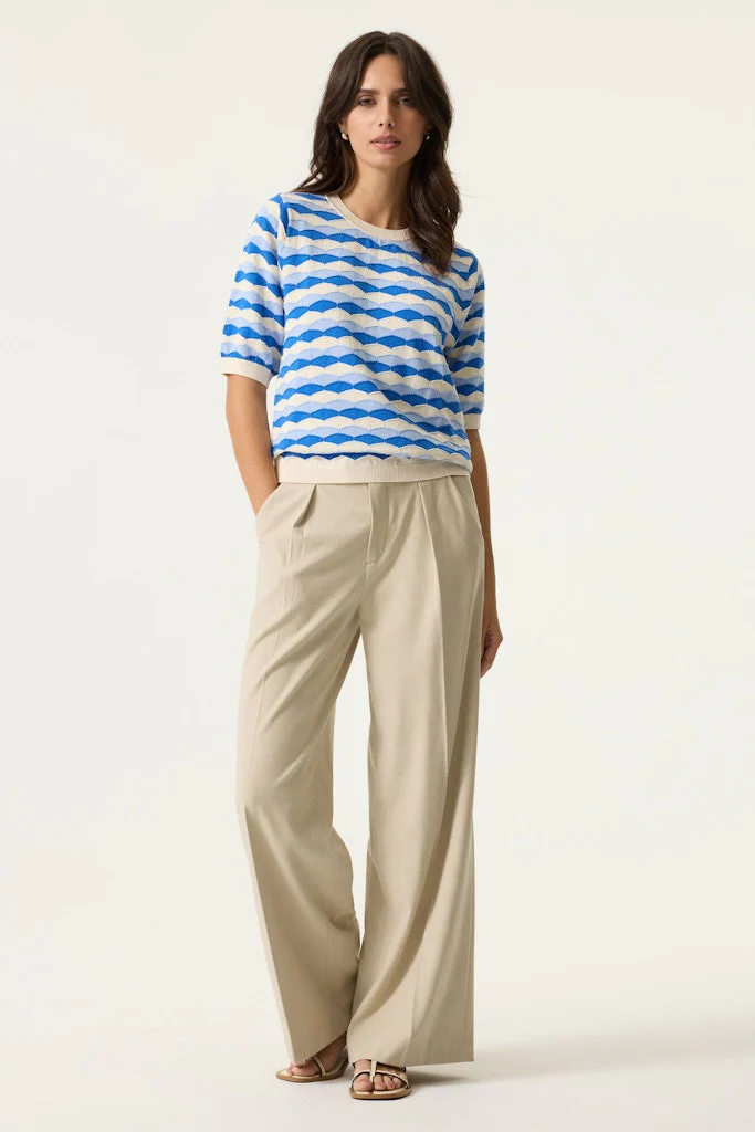 Trui S/s - Ecru Dessin - Afbeelding 6