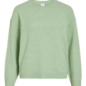Viliga L/s O-neck Knit Top - Noos - Mint