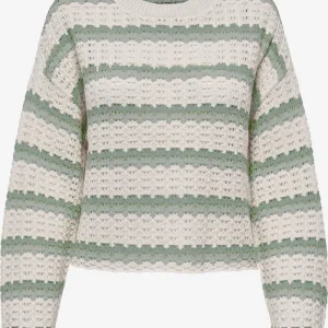 Onlasa Ls O-neck Knt Nca - Groen Dessin