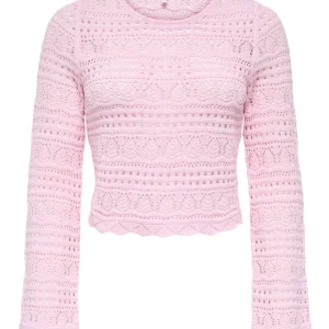 Onlelke Life Ls Pullover Knt Noos - Licht Roze