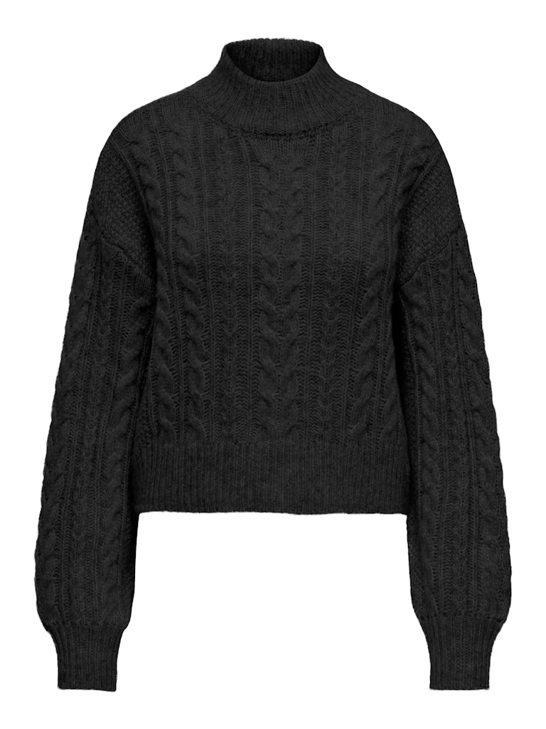 Onlida Life Ls High Neck Knt - Zwart - Afbeelding 2