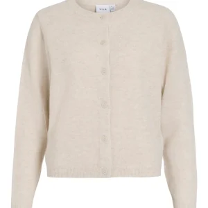 Viliga L/s O-neck Knit Cardigan - Noos - Beige