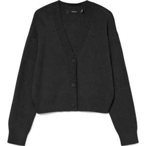 Vmgold Art Ls V-neck Cardigan - Zwart
