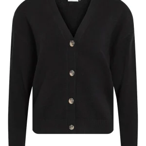 Viril V-neck Knit Cardigan - Noos - Zwart