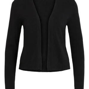 Viril Short L/s Knit Cardigan-noos - Zwart
