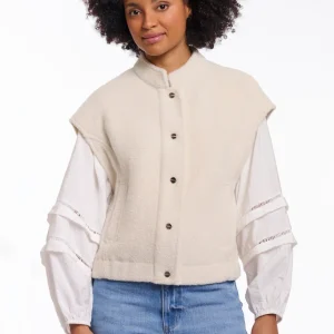 Boxy Waistcoat - Off-white