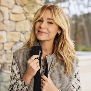 Kamala Gilet##3; 001757 Black/oli - Zwart Dessin