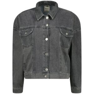Veronica Star Jacket - Grey Denim