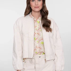 Jacket Embroidery - Ecru